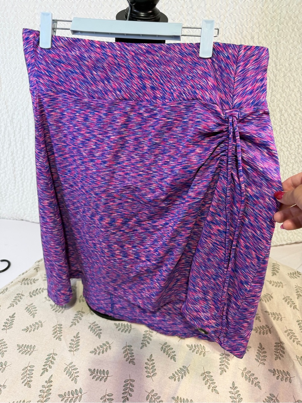 The North Face Purple Pink Multicolor Skirt with Side Tie
